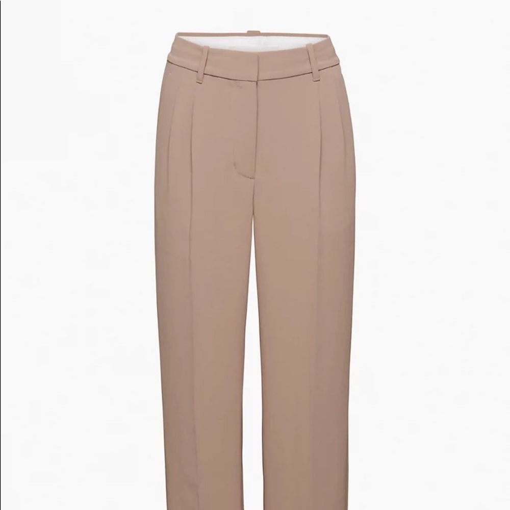 Aritzia Wilfred Effortless Pant in Grey Taupe, size 0, never worn, BNWT